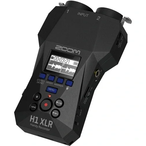 Zoom H1 XLR Dijital Handy Recorder (Siyah)