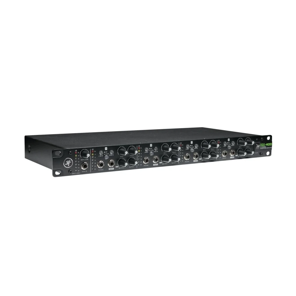 Mackie HM-400 4 Kanal Kulaklık Amfisi, 12 Çıkışlı Rack