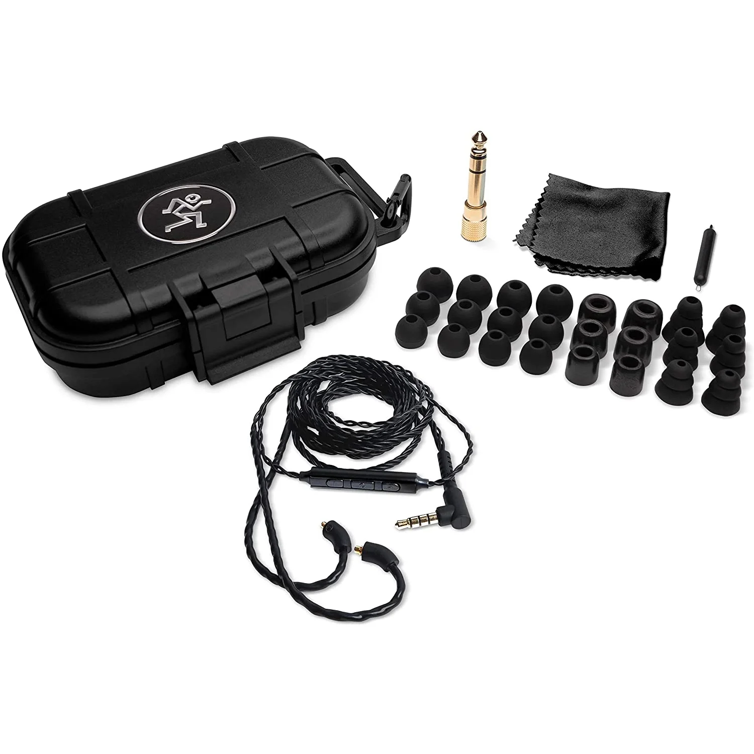 Mackie MP-360 3 Sürücülü Balanced Armature In-Ear Monitör (Şeffaf)
