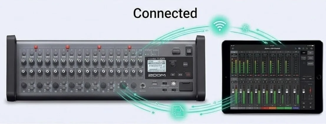 Zoom LiveTrak L20R 20 Kanal Rack Tipi Dijital Mikser