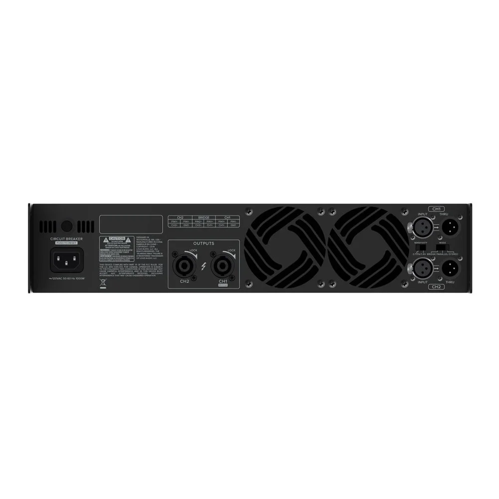 Mackie MX3500 2 Kanal Power Amfi 2x1350W / 4 Ohm