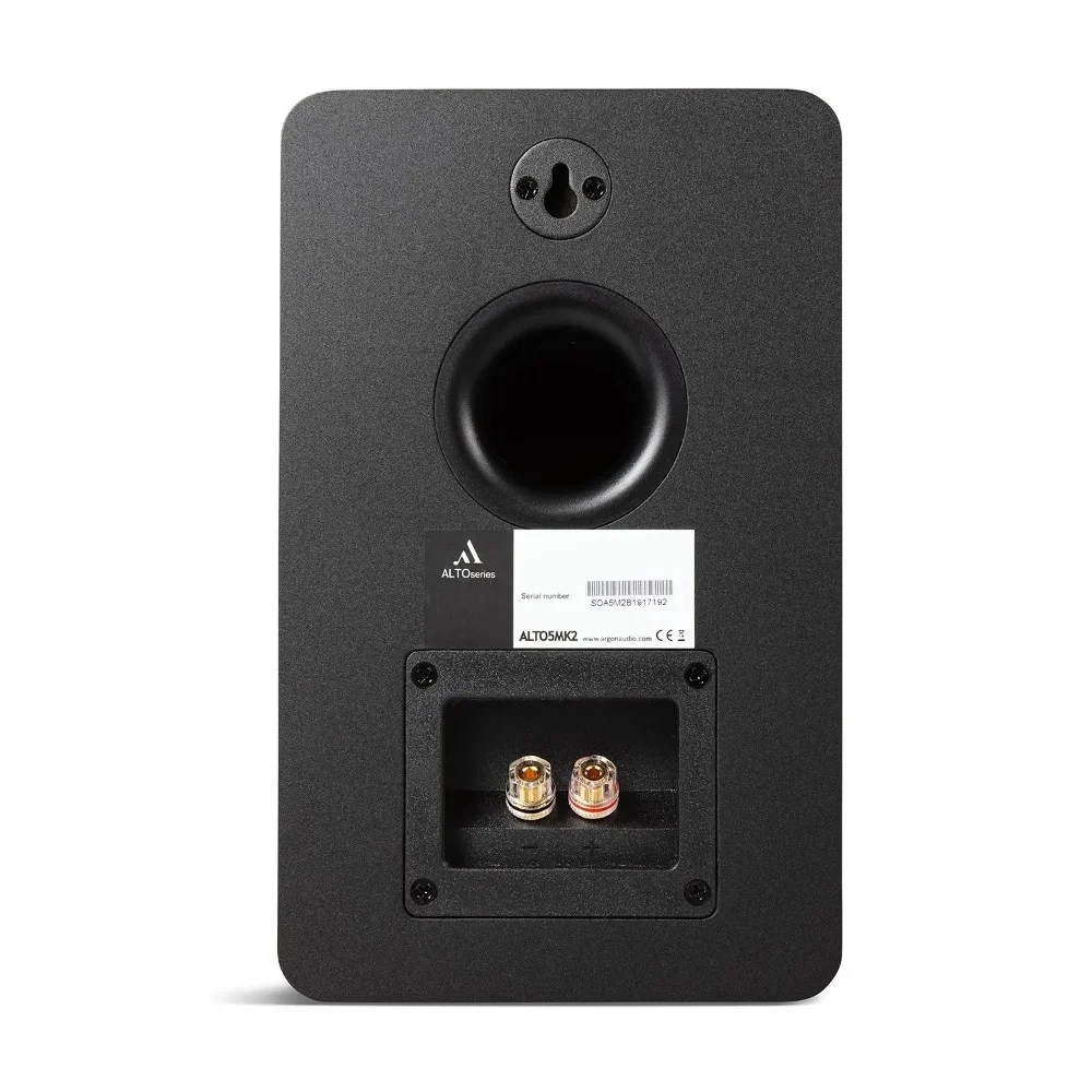 Argon Audio Alto 5 MK2 5" Bookshelf Hoparlör (Siyah)