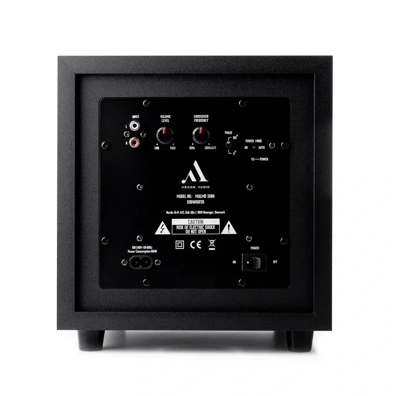Argon Audio MALMÖ SUB 6 Aktif Subwoofer (Siyah)