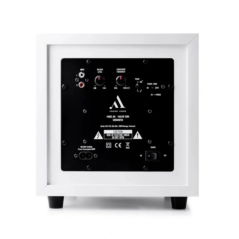 Argon Audio MALMÖ SUB 6 Aktif Subwoofer (Beyaz)