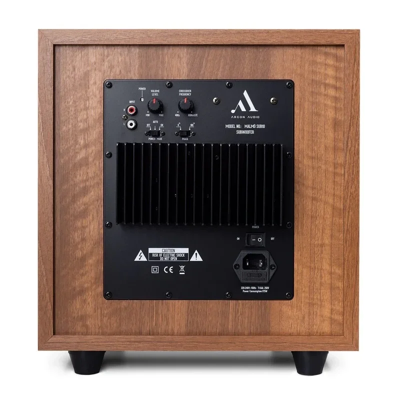 Argon Audio  Malmö Sub10 Subwoofer (Ceviz)