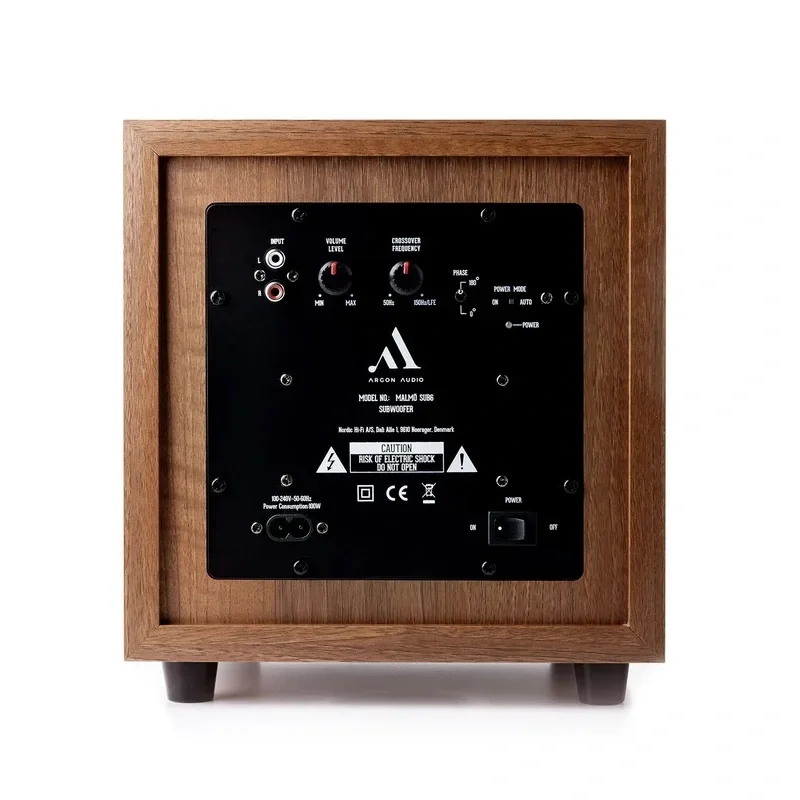 Argon Audio MALMÖ SUB 6 Aktif Subwoofer (Ceviz)