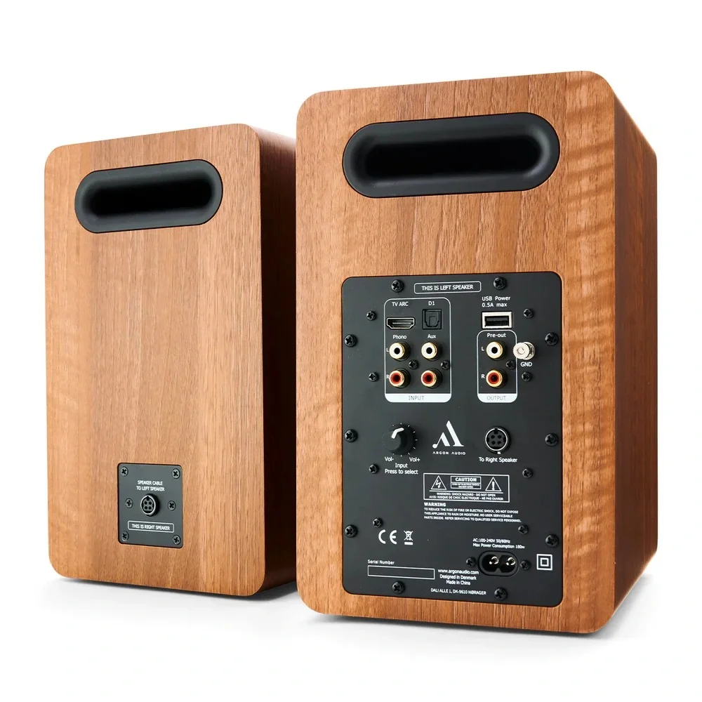Argon Audio FENRIS A5 5,25 İnç Aktif Raf Tipi Hoparlör (Ceviz)