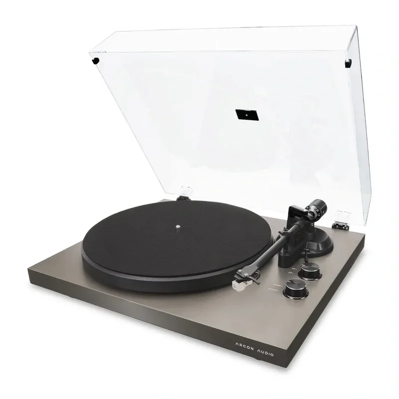 Argon Audio TT MK2 Dahili Preamfili Pikap – Audio-Technica AT3600L Kartuşlu (Earth Gray)