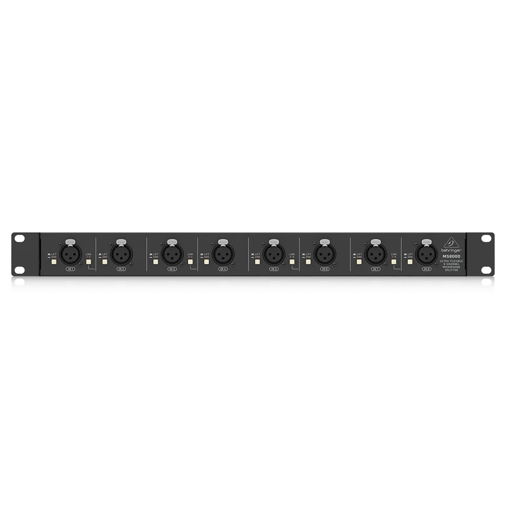 Behringer MS8000, Flexible 8-kanal Mikrofon Splitter