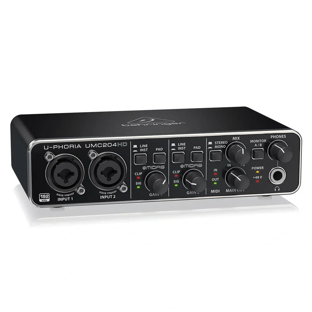 Behringer UMC204HD 2x4 Usb Ses Kartı