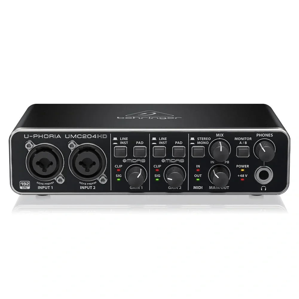 Behringer UMC204HD 2x4 Usb Ses Kartı