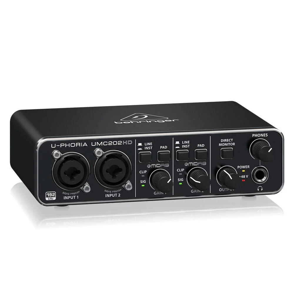 Behringer UMC202HD 24-BIT/192KHZ 2x2 USB Ses Kartı