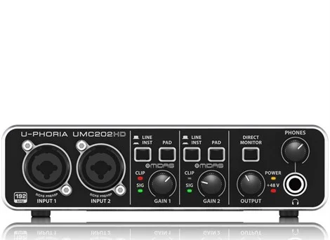 Behringer UMC202HD 24-BIT/192KHZ 2x2 USB Ses Kartı