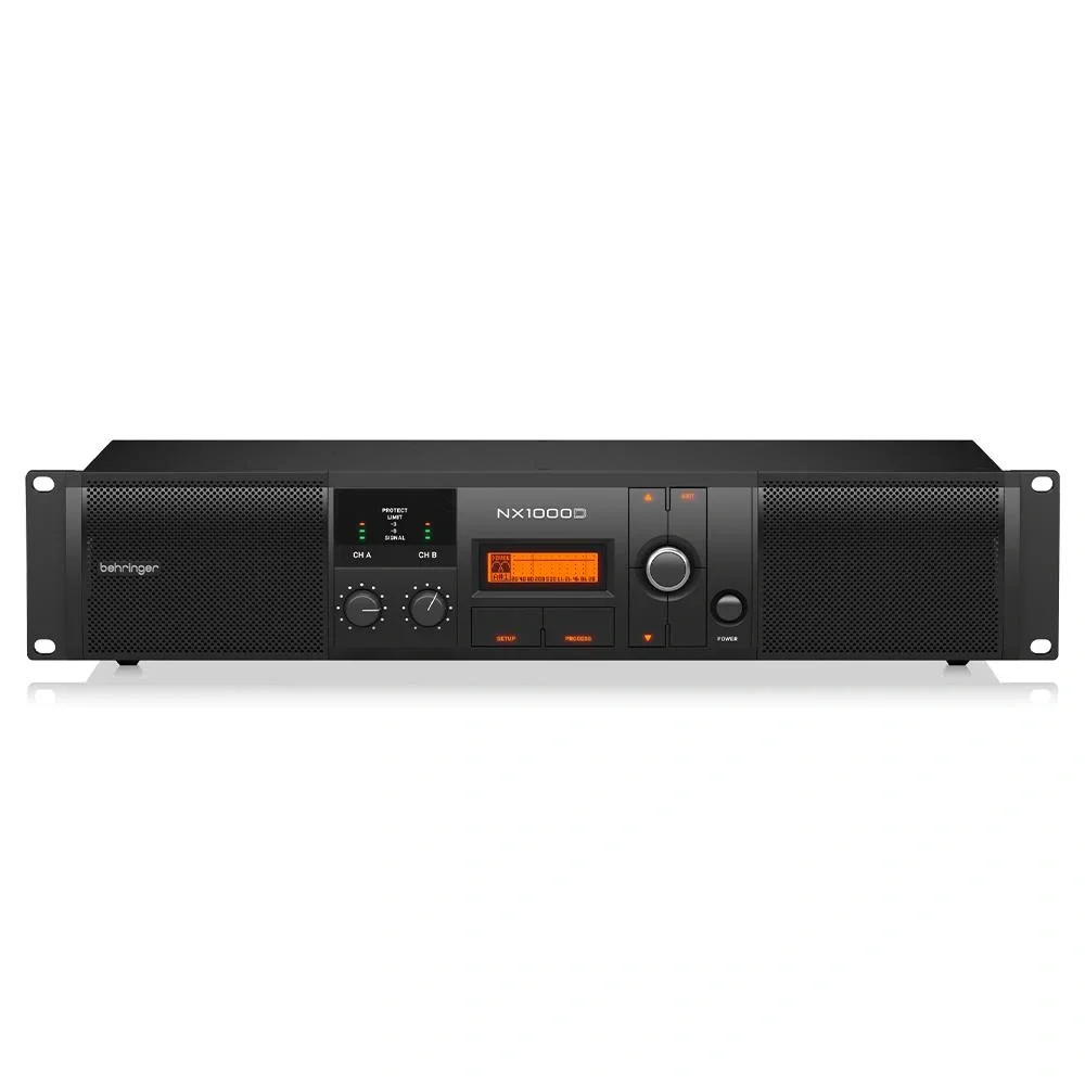 Behringer NX1000D DSP Power Amplifikatör 2x500W 4-ohm