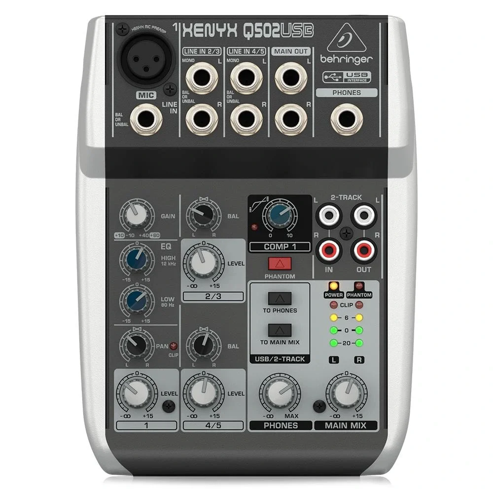 Behringer XENYX Q502USB 3-kanal Analog Mikser