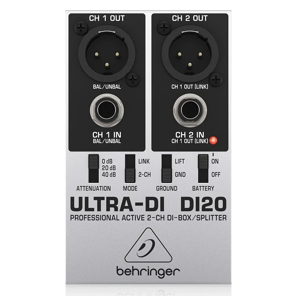 Behringer DI20 İki Kanal Aktif Di-Box