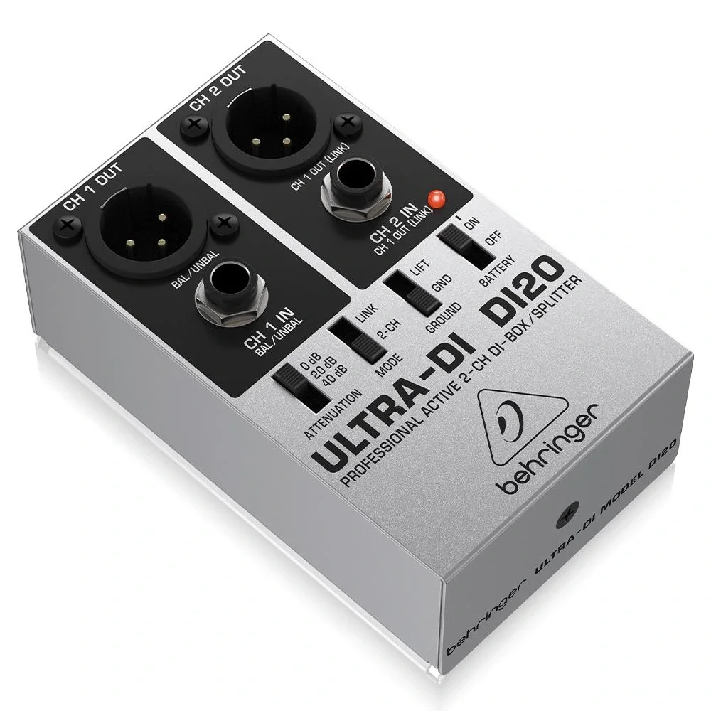 Behringer DI20 İki Kanal Aktif Di-Box