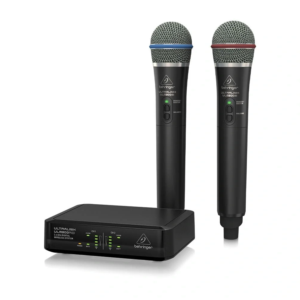 Behringer ULM302MIC Kablosuz EL Mikrofon Seti 2.4 ghz. Dijital