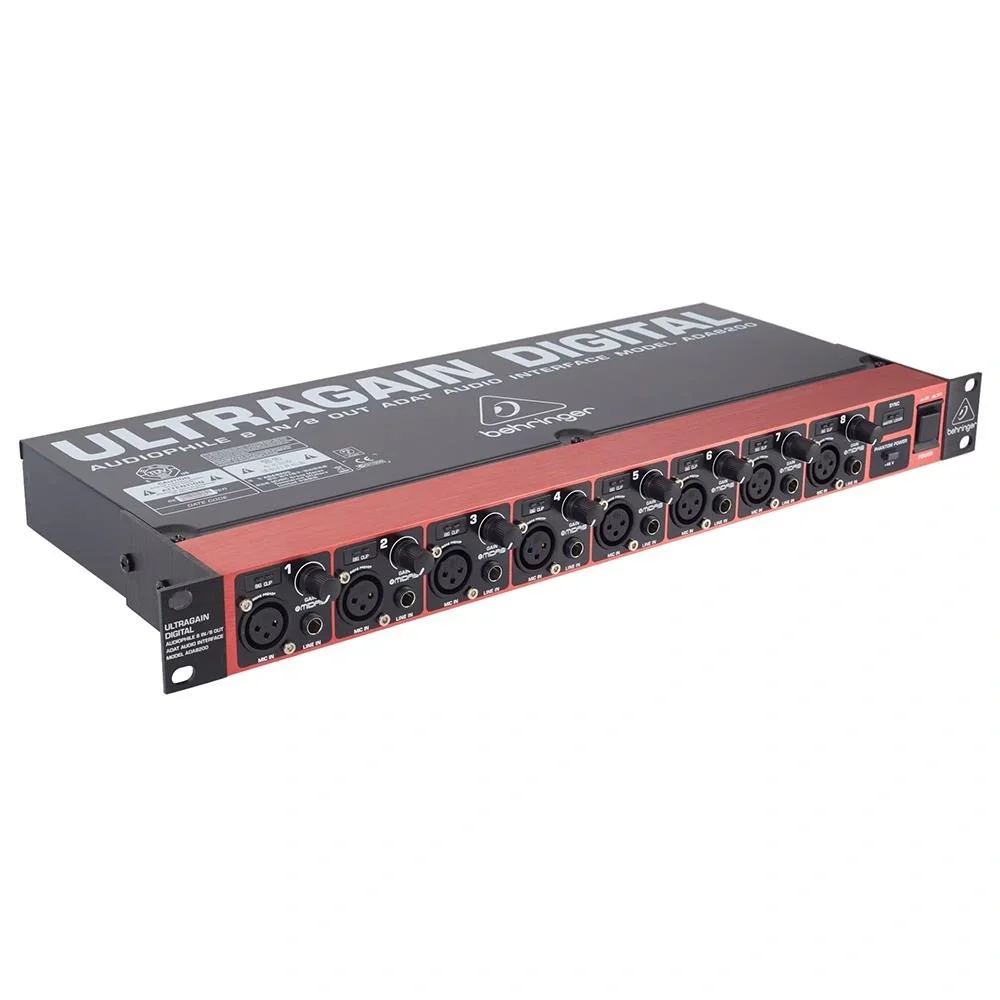 Behringer ADA8200 8 Giriş &amp; 8 Çıkış Adat Ses Arayüzü