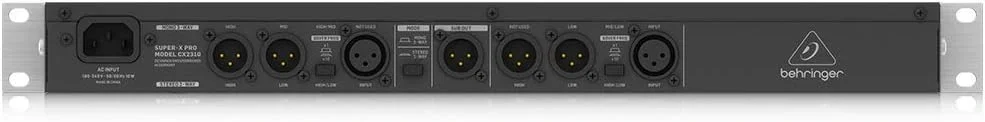 Behringer CX2310 Crossover 2 Way Stereo 3 Way Mono