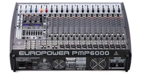 Behringer PMP6000, 1600W 20 Kanal Powermixer