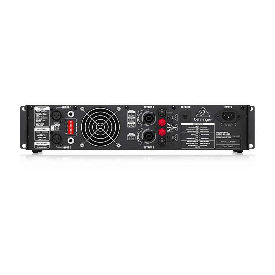 Behringer EP4000 2x950W/4-ohm Power Amplifikatör