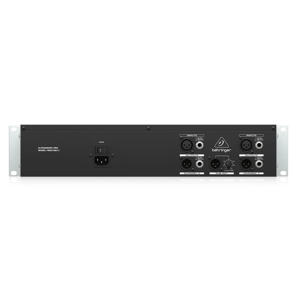 Behringer FBQ3102HD 2x31 Band Equalizer Ve Feedback Denetleyici