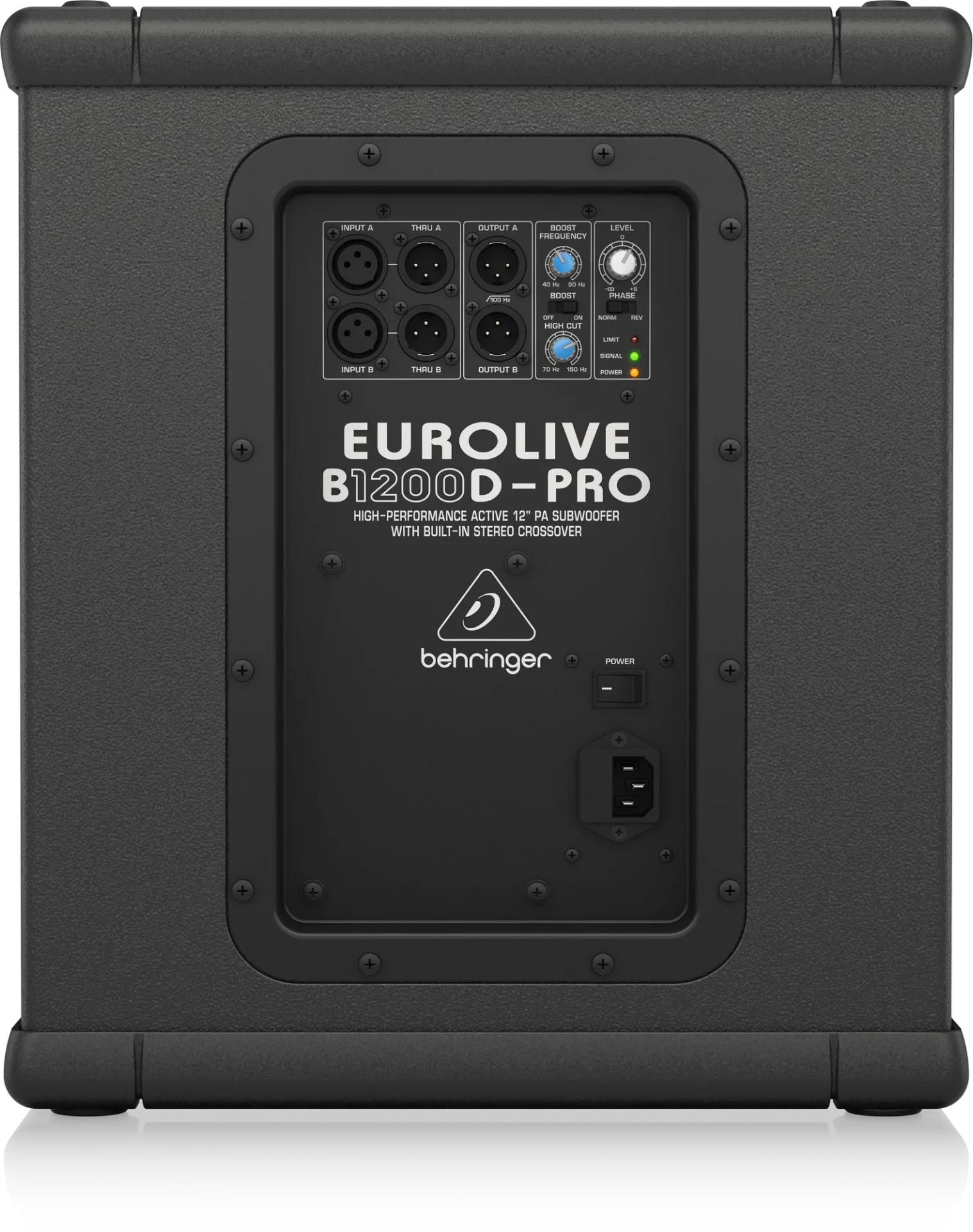 Behringer B1200D-PRO, 12" 500W Aktif Subwoofer