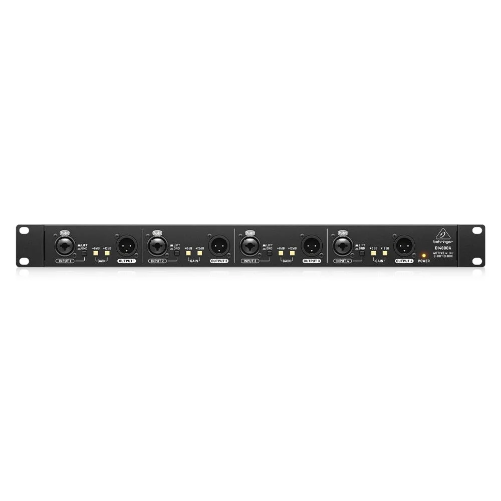 Behringer DI4800A 4 Kanal Aktif Di-Box Booster/Line Isolator