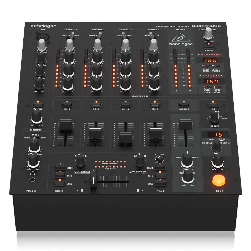Behringer DJX900USB 5 Kanal Profesyonel Dj Mikseri