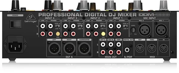 Behringer DDM4000 5 Kanal Dijital DJ Mixer