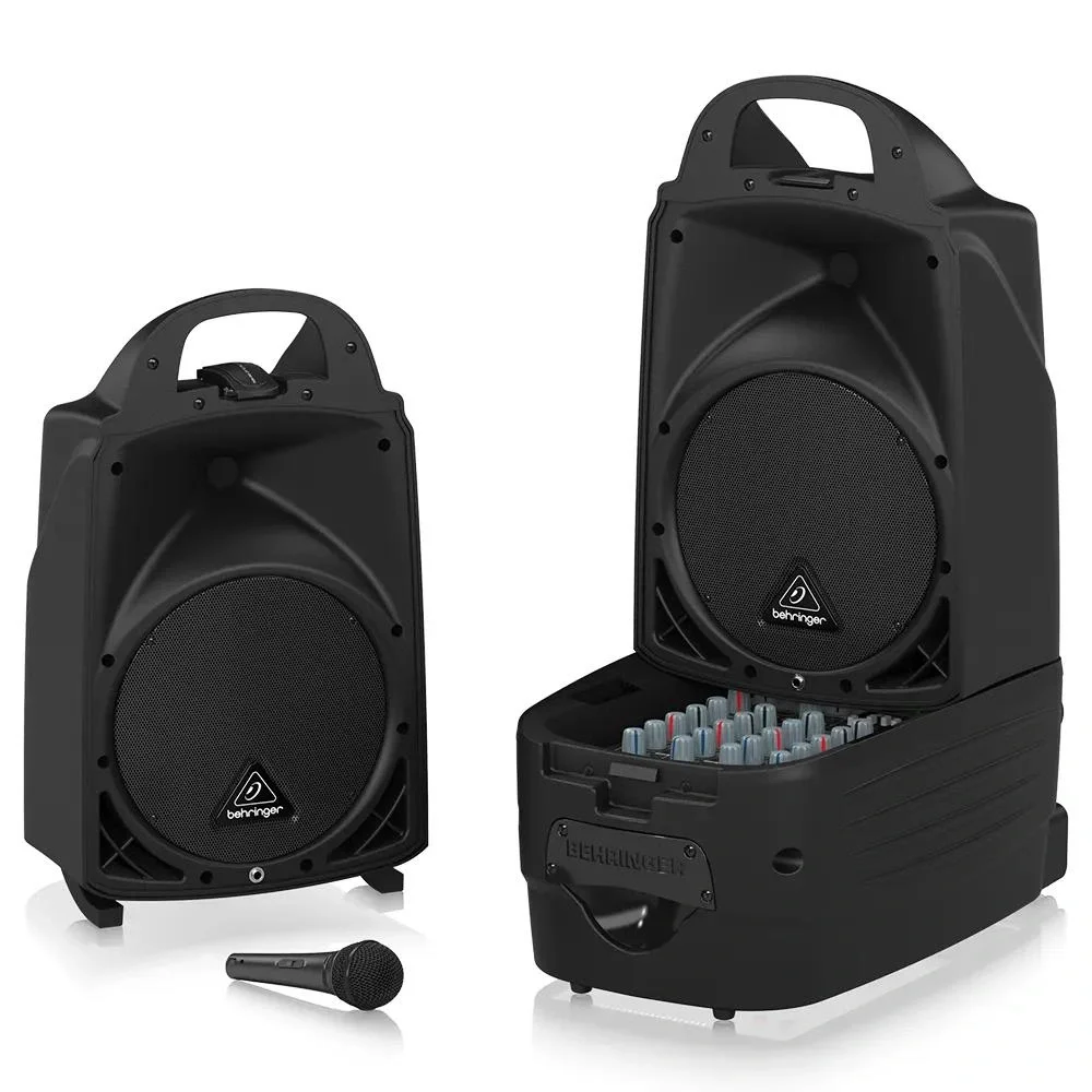 Behringer PPA500BT All-In-One Portatif Hoparlör Seti 6-kanal 2x8" 500W