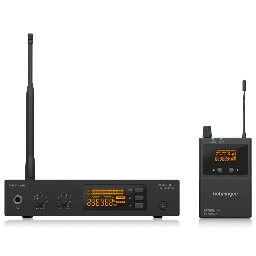 Behringer UL1000G2 Kablosuz In-Ear Kulaklık Monitör Sistem 823 frekans