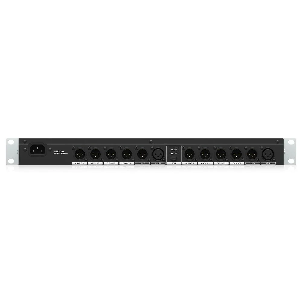 Behringer DS2800 2 Girişli 8 Çıkışlı Sinyal Dağıtım Ünitesi (Splitter)