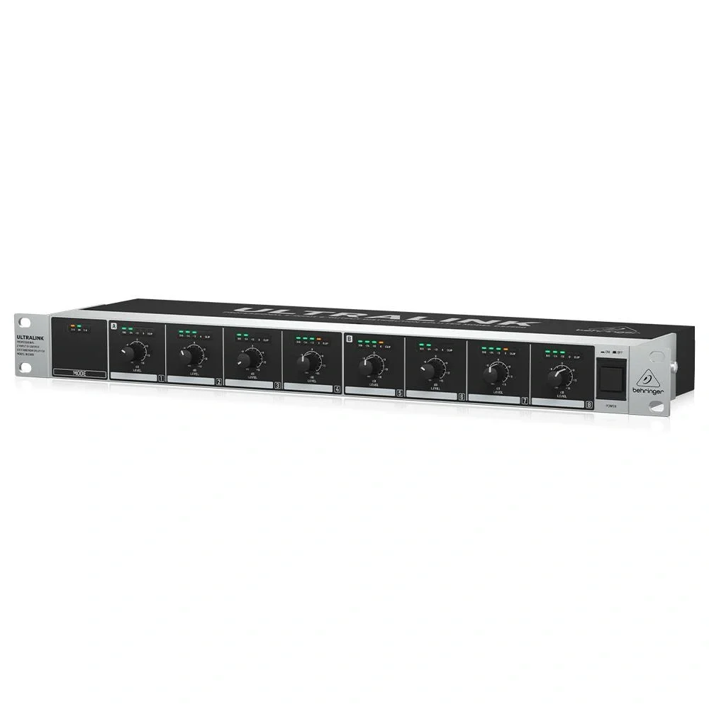 Behringer DS2800 2 Girişli 8 Çıkışlı Sinyal Dağıtım Ünitesi (Splitter)
