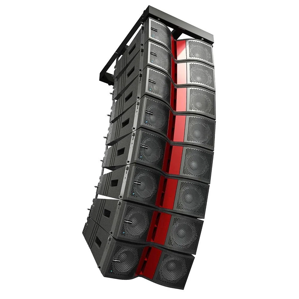 Audiocenter K-LA28-DSP 2x8" 3-yollu DSP Aktif Line Array Hoparlör