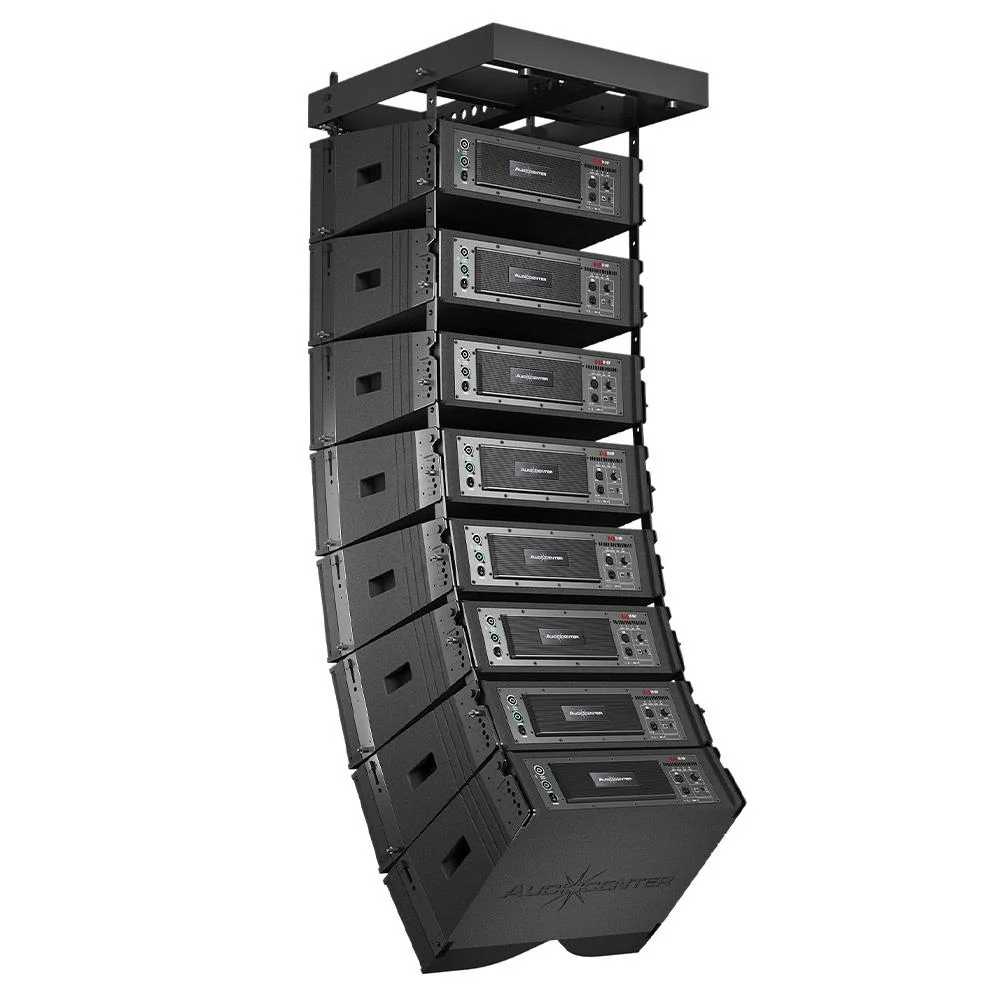 Audiocenter K-LA28-DSP 2x8" 3-yollu DSP Aktif Line Array Hoparlör