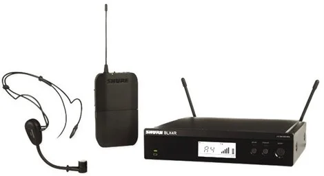 SHURE BLX14RE/P31 Kablosuz Headset Mikrofon, Ekranlı Receiver