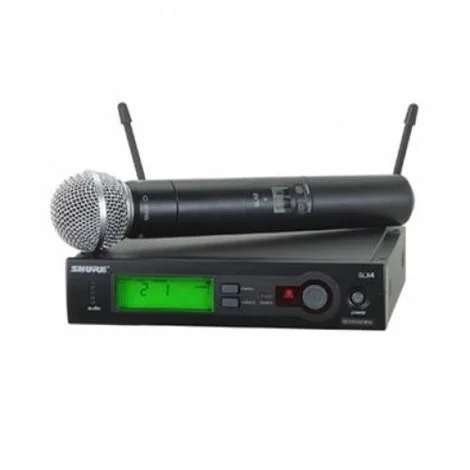 ***** SHURE SLX24E/SM58 El Tipi Kablosuz Mikrofon Seti (discontiuned)