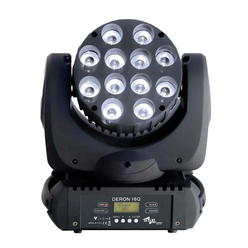 SSP DERON 16Q 12x10W Led Wash+BEAM Moving Head
