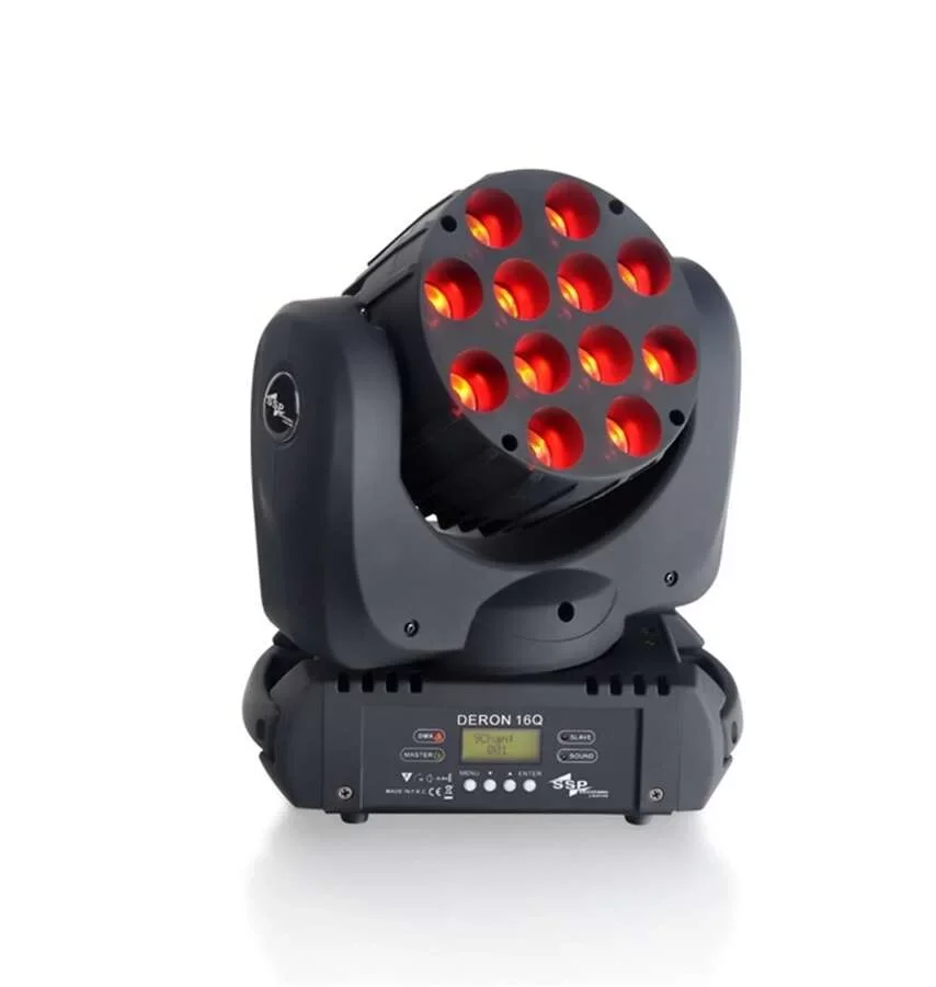 SSP DERON 16Q 12x10W Led Wash+BEAM Moving Head