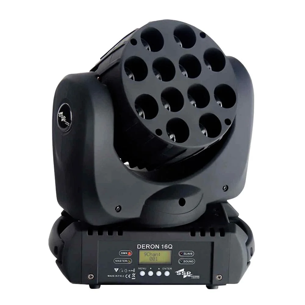 SSP DERON 16Q 12x10W Led Wash+BEAM Moving Head