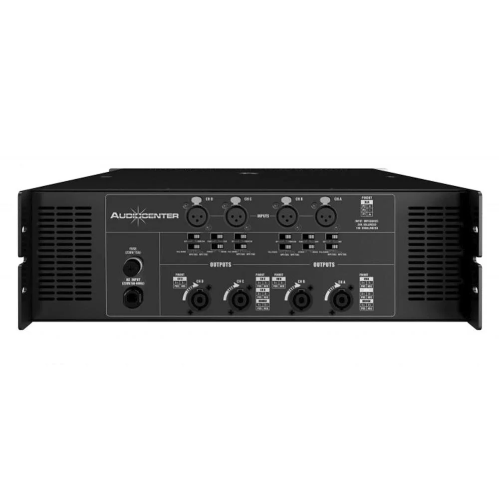 Audiocenter MX4600 Power Amplifikatör 4x480W / 4-ohm