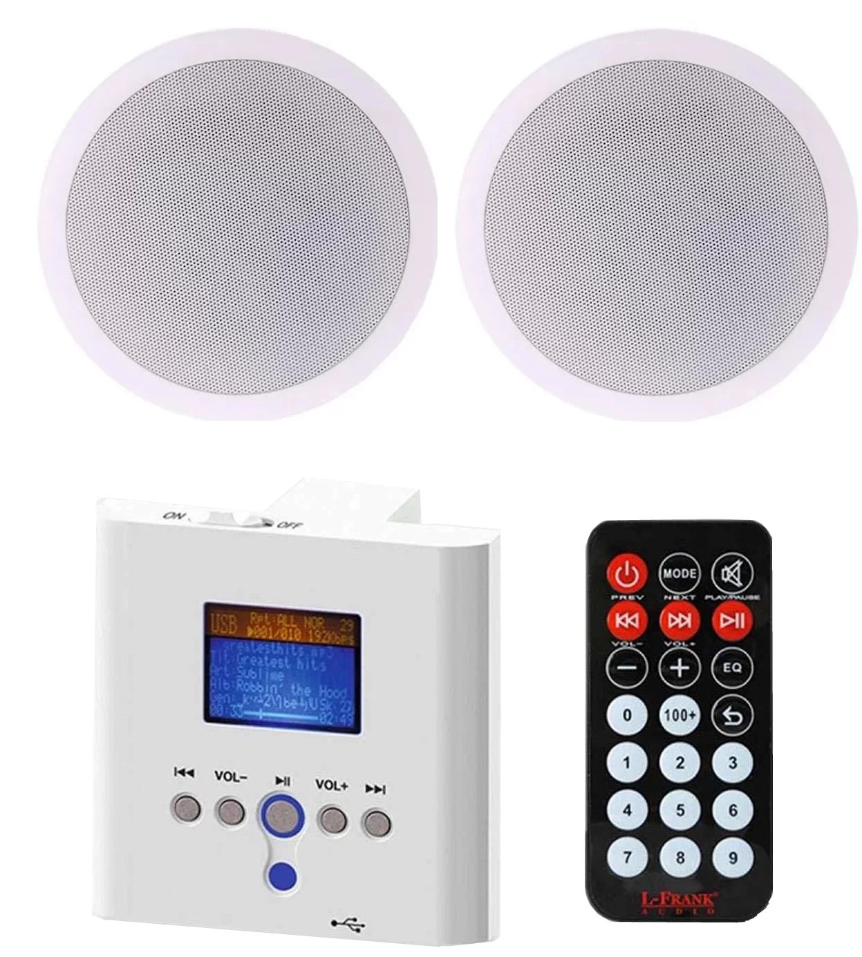 SSP Audio BLU CELL Bluetoothlu Aktif Tavan Hoparlör Seti
