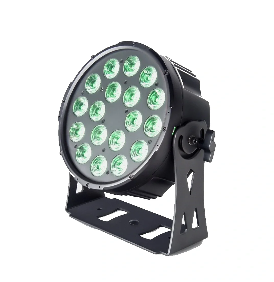 SSP SLIM PAR18-ECO RGBWAUV 6in1 Led PAR Spot, 18x12W