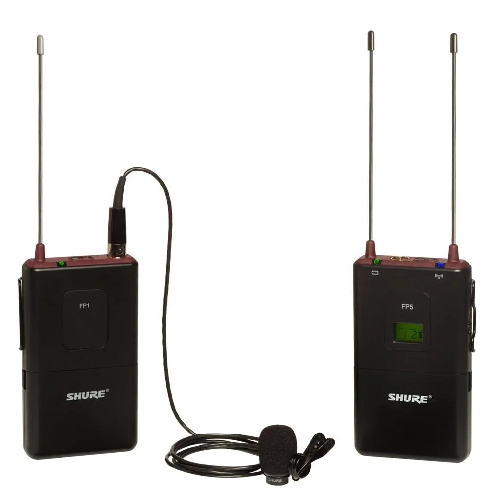 SHURE FP15/83 Kamera Yaka Tipi Kablosuz Mikrofon Seti