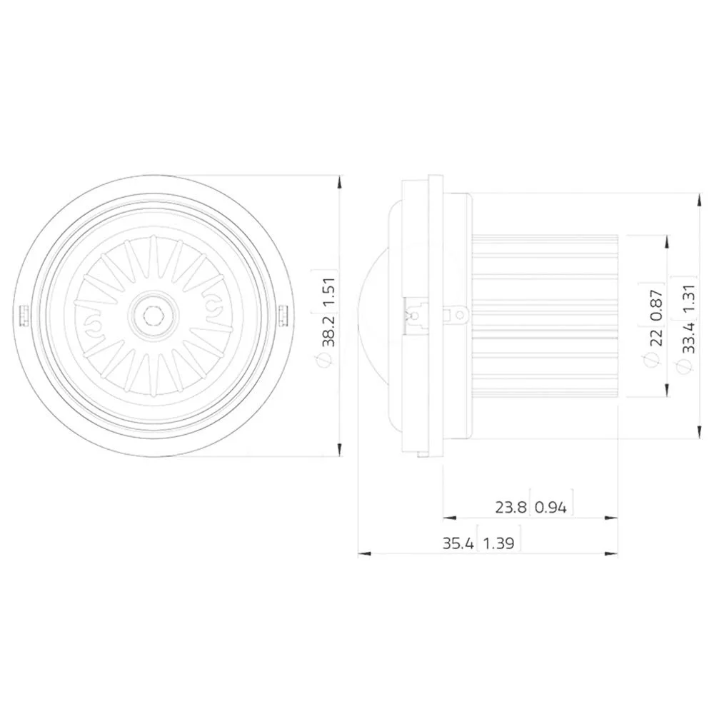 Lavoce Tn100.70 1" Dome Tweeter