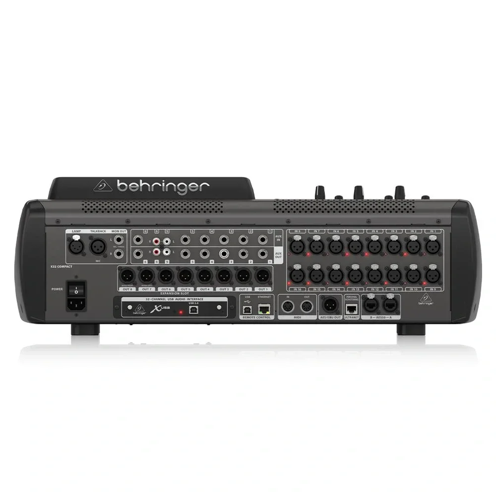 Behringer X32 COMPACT Dijital Mikser | 17 fader *** KULLANMA ***