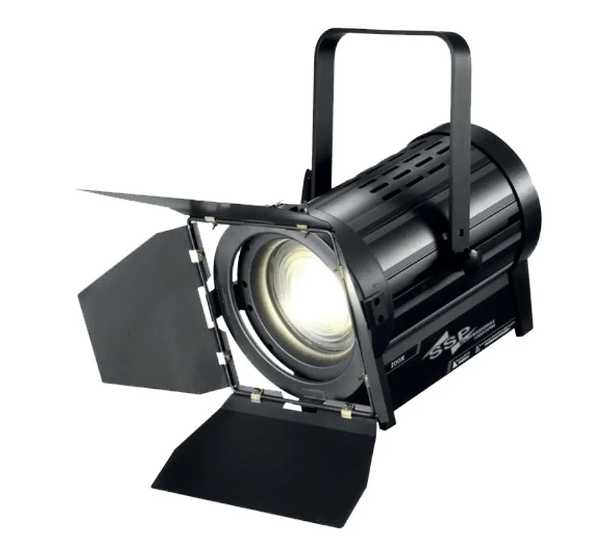 SSP SOLAR FRS200 RGBL 200W Led Fresnel Spot, Renkli, manual zoom, Tiyatro / TV