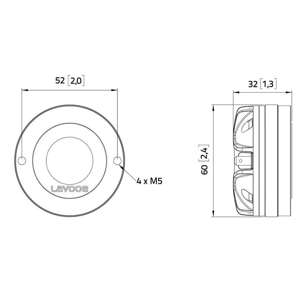 Lavoce Dn10.142 1" Compressıon Drıver